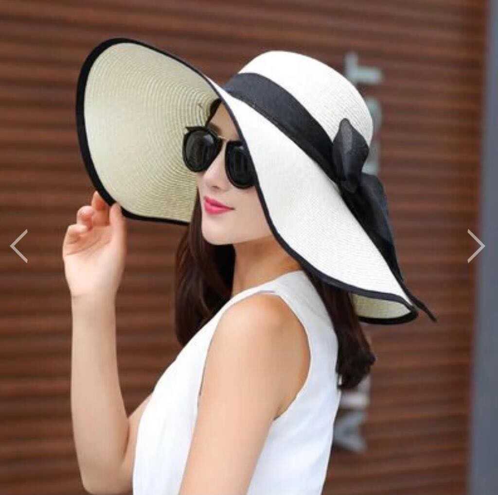 cream white beach hat cream white beach hat