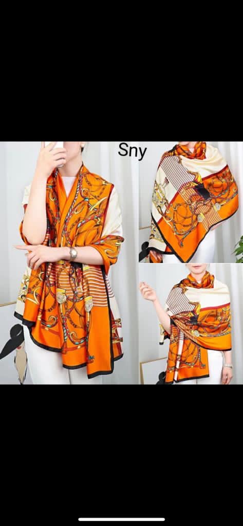 orange print