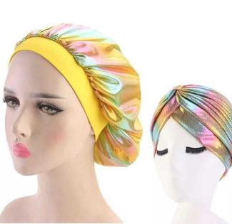 Yellow Bonnet &Turban